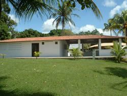 Vista do clube social 