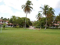 Vista parcial da area de lazer 